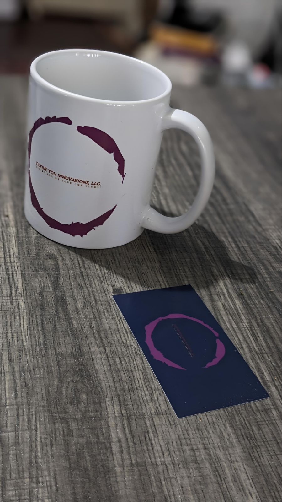 11 OZ. Define You Innovations Logo Mug