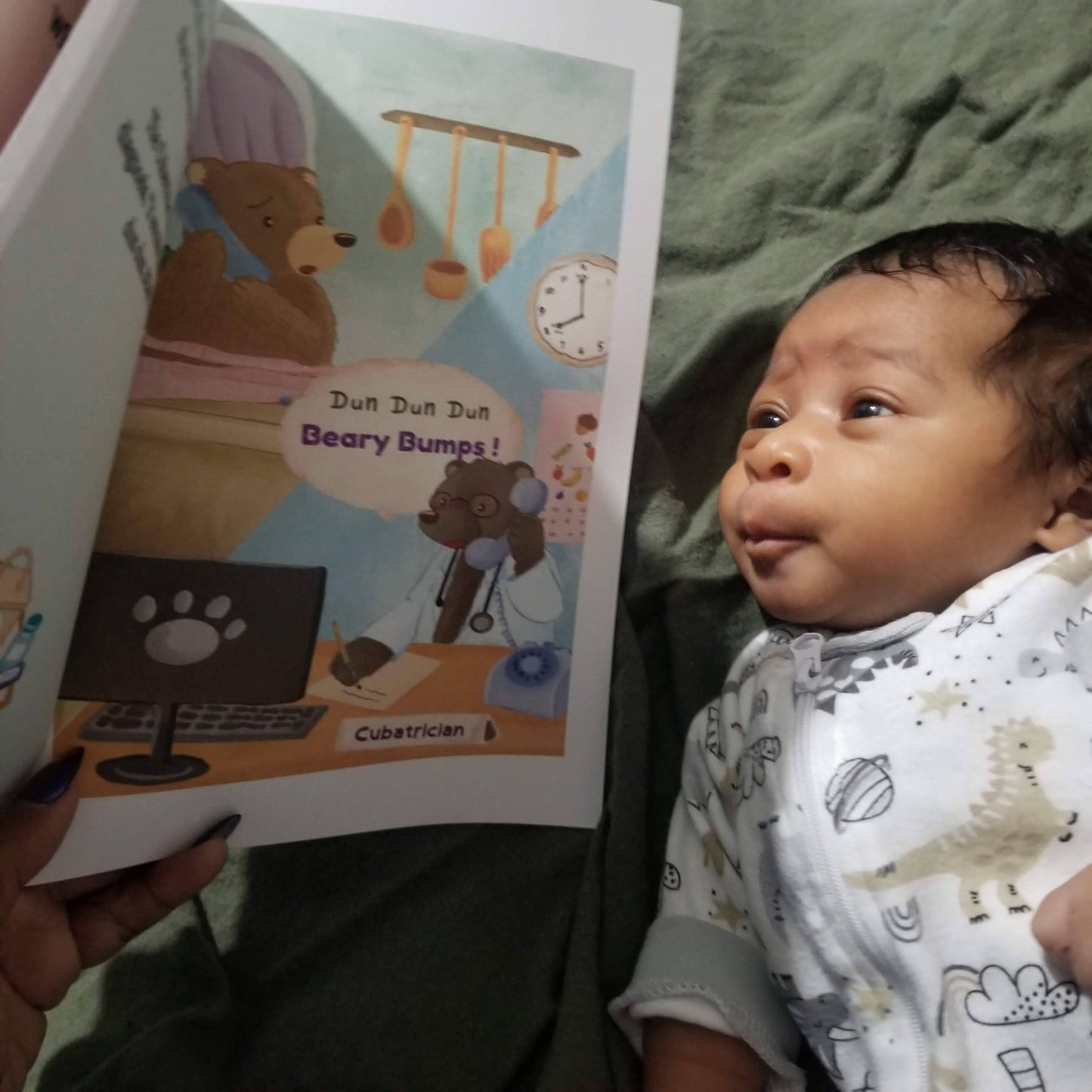 Beary Bumps Book Blanket Gift Set