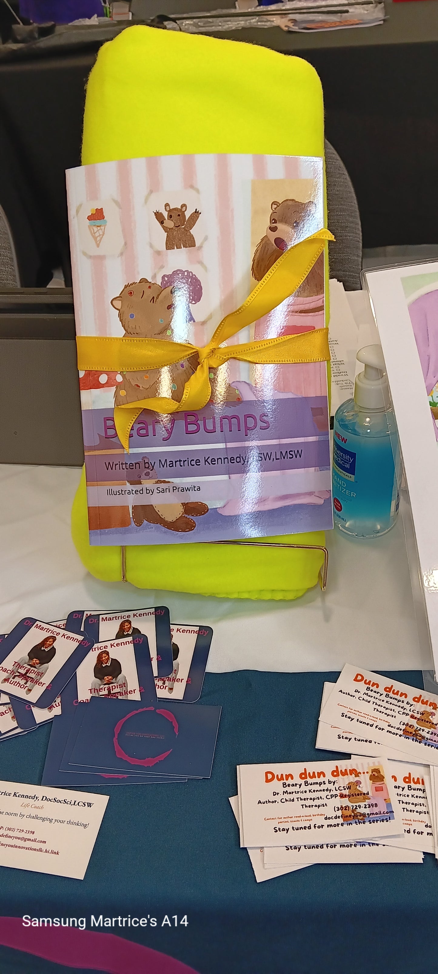 Beary Bumps Book Blanket Gift Set